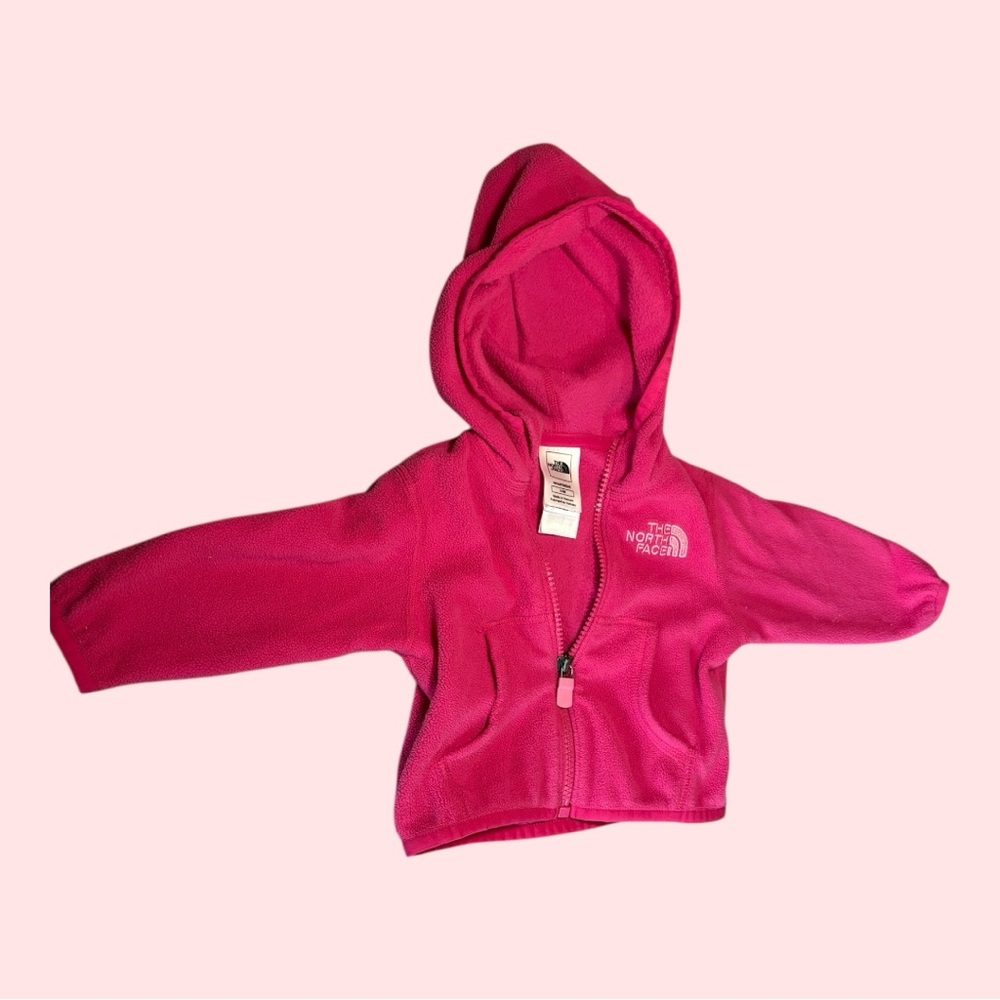 The North Face Pink Baby Hoodie